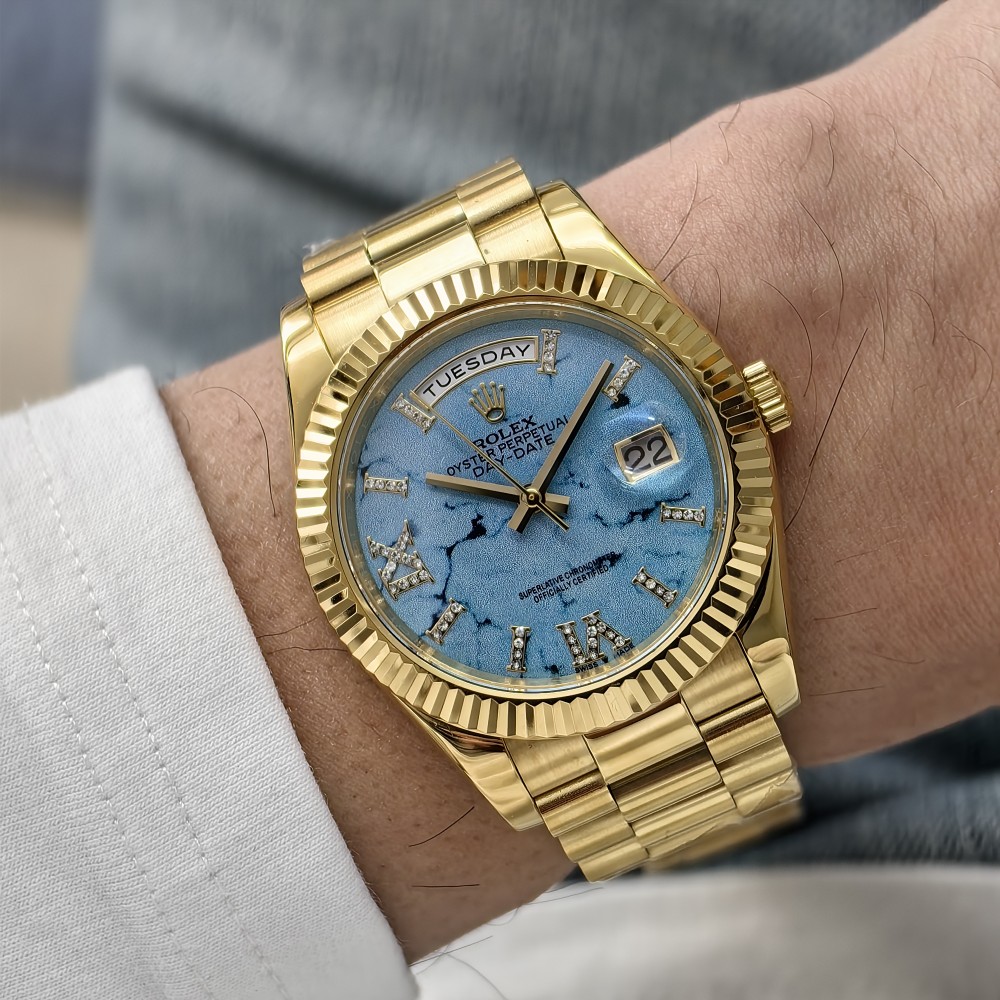 Rolex Day-Date 40 President Gold Diamond Dial