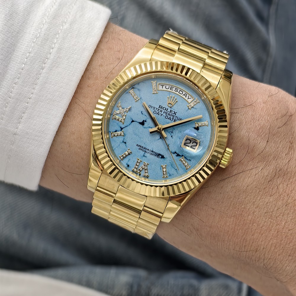 Rolex Day-Date 40 President Gold Diamond Dial