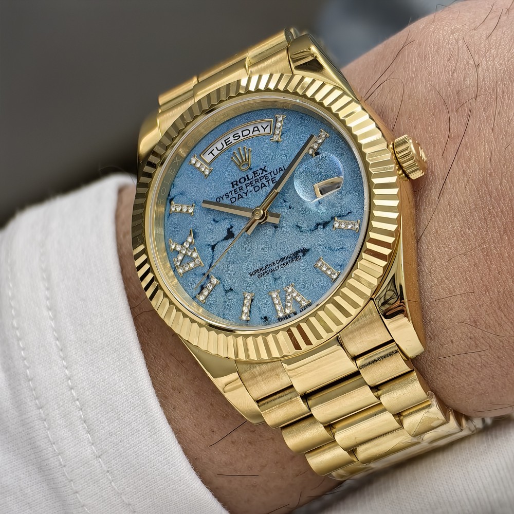 Rolex Day-Date 40 President Gold Diamond Dial
