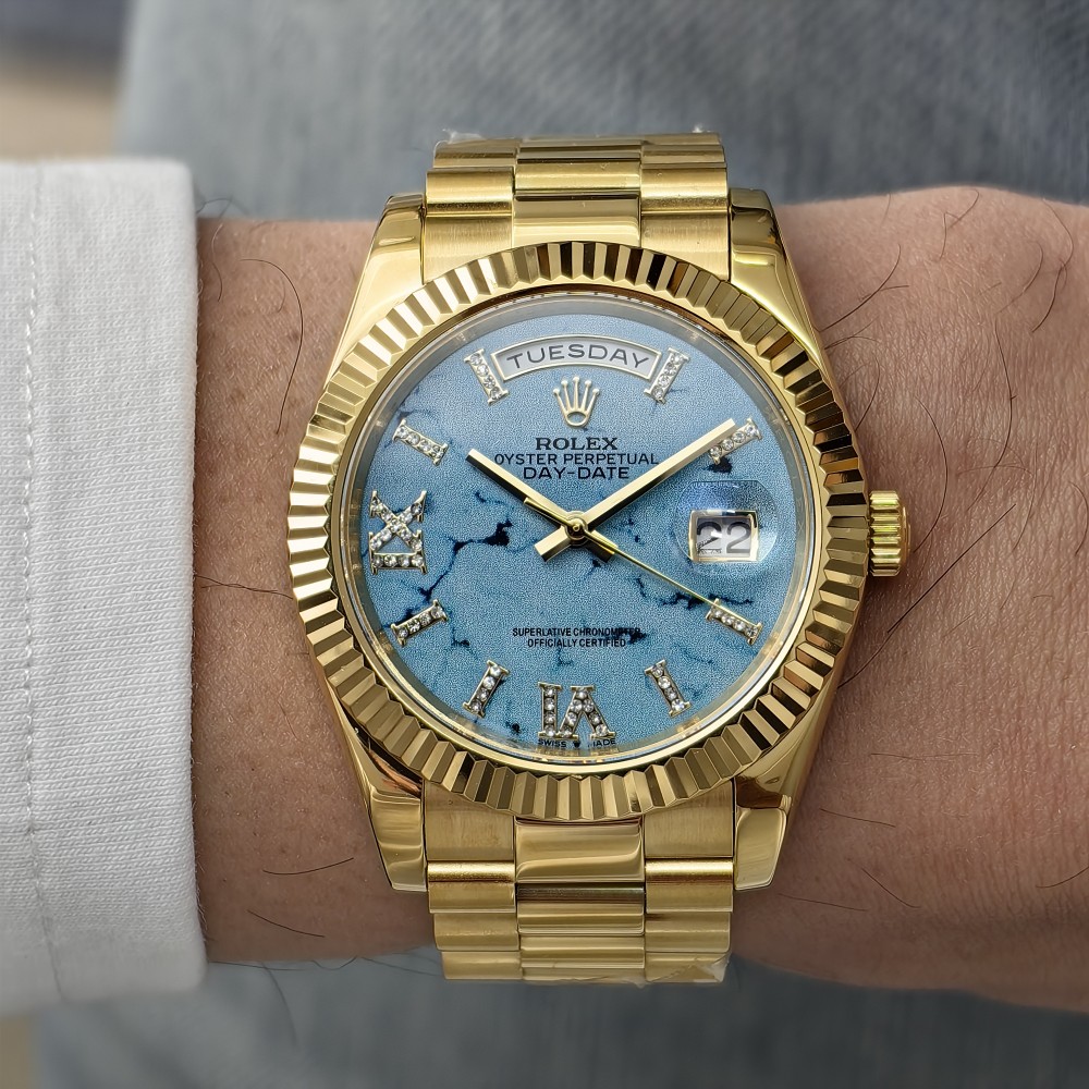 Rolex Day-Date 40 President Gold Diamond Dial
