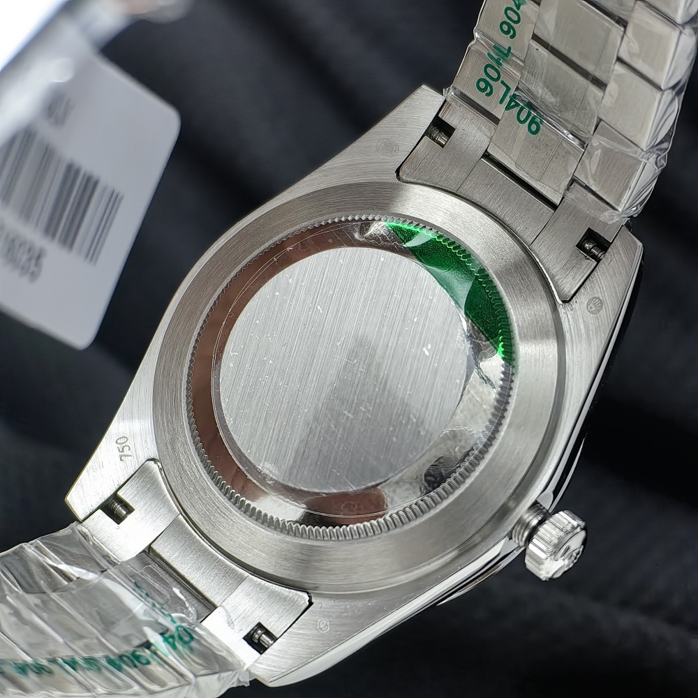 Rolex Day Date Black Dial President Bracelet