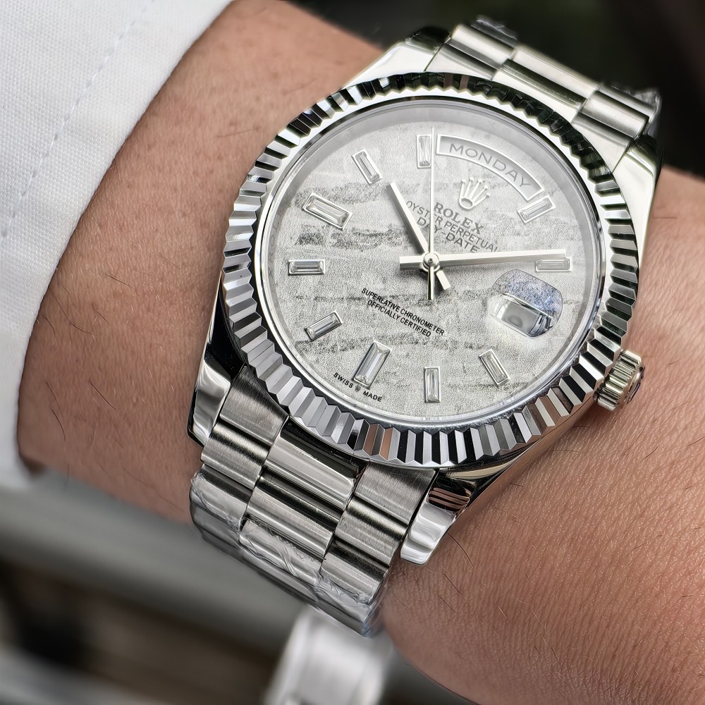 Rolex Day-Date President Mozaik Dial