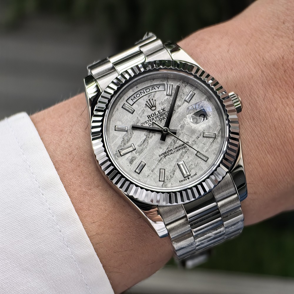 Rolex Day-Date President Mozaik Dial