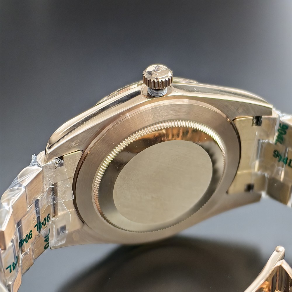 Rolex Day-Date President Rose Gold Chocolate Dial