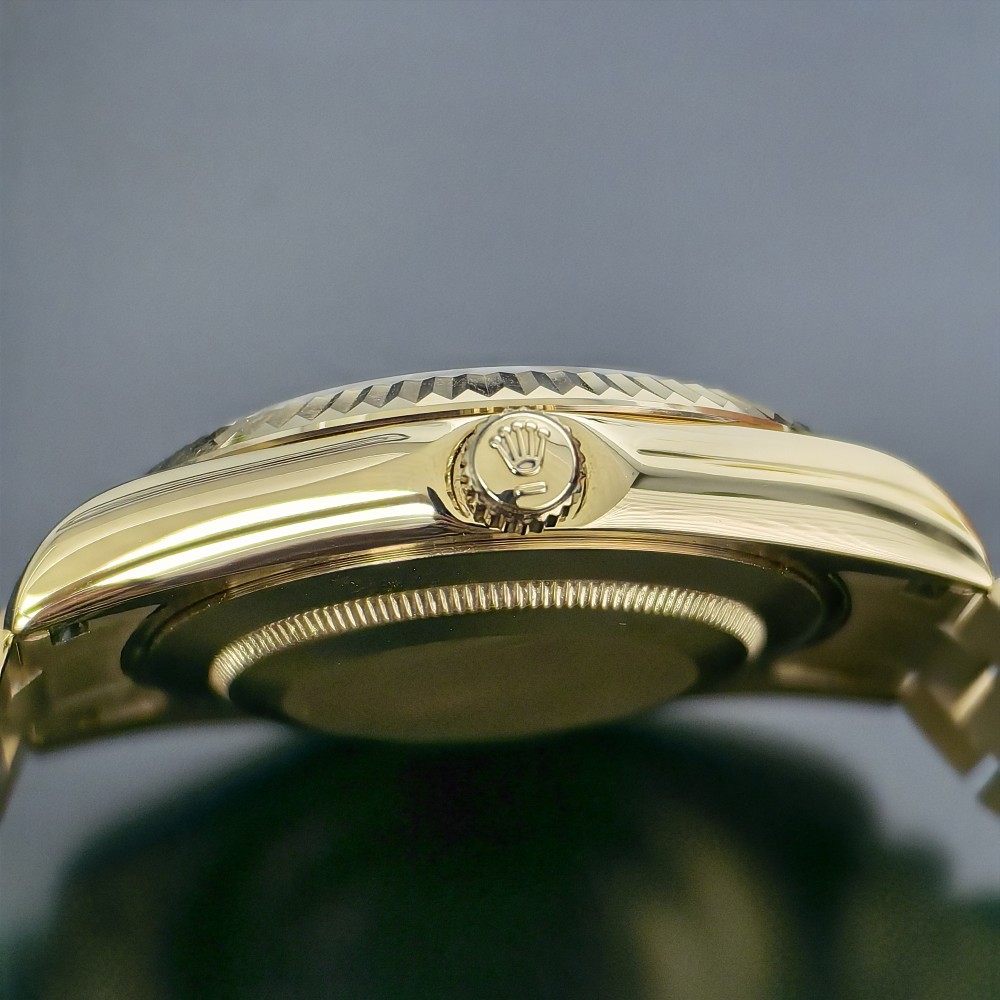 Rolex Day-Date President Yellow Gold Grey Dial